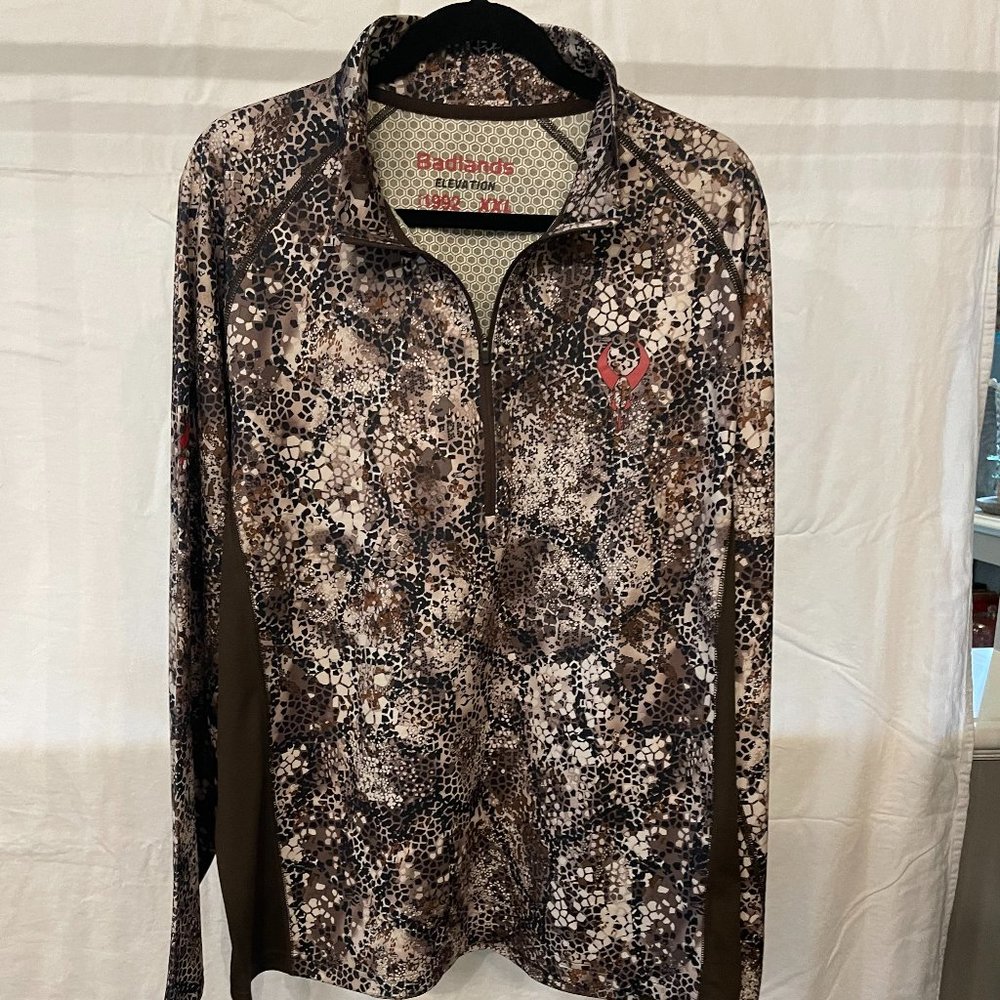 Men's Badlands Elevation Quarter-Zip Pullover